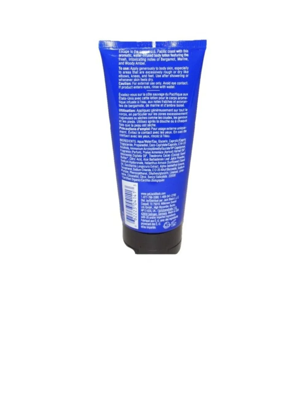 Jack Black Big Sir Refreshing Body Lotion, 3oz, Marine & Amber